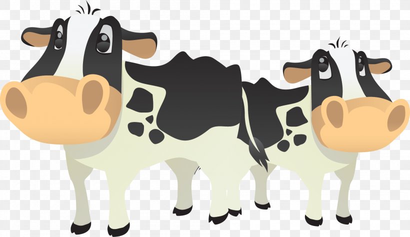 Dairy Cattle Paper Farmer Sticker, PNG, 1996x1156px, Dairy Cattle, Adhesive, Animal, Animal Figure, Cartoon Download Free