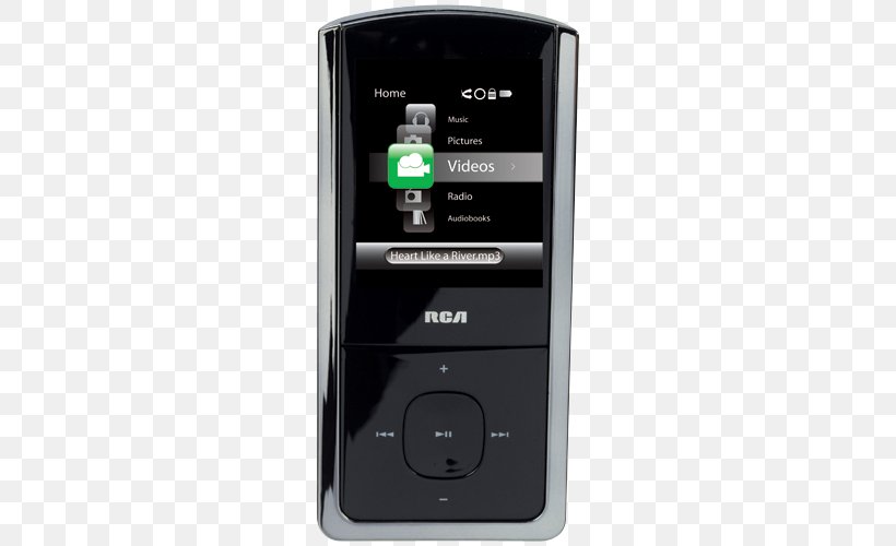 Feature Phone Smartphone RCA M4308 IPod MP3 Player, PNG, 500x500px, Feature Phone, Cellular Network, Communication Device, Digital Media Player, Electronic Device Download Free