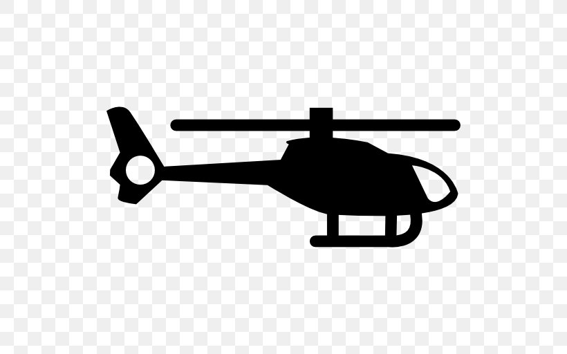 Helicopter Flight Fixed-wing Aircraft Airplane Aviation, PNG, 512x512px, Helicopter, Aircraft, Airplane, Aviation, Black And White Download Free