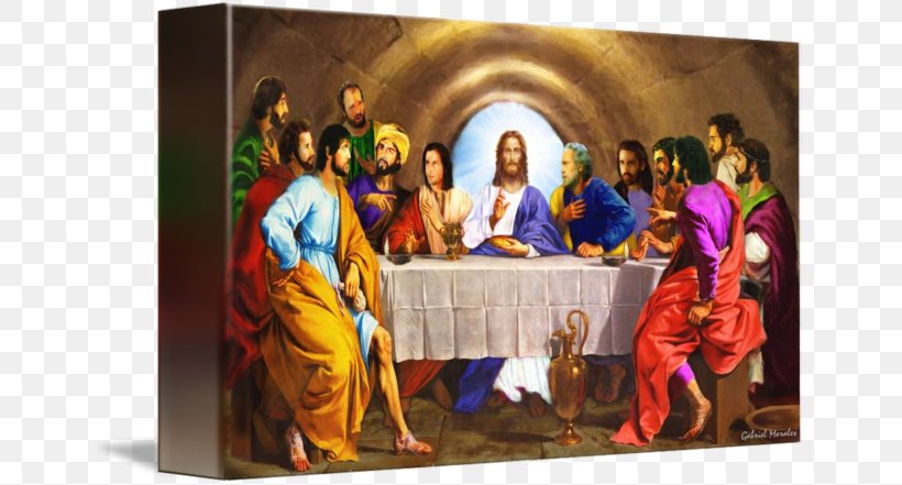 Painting The Last Supper Religion Disciple, PNG, 650x441px, Painting, Art, Artwork, Canvas, Disciple Download Free
