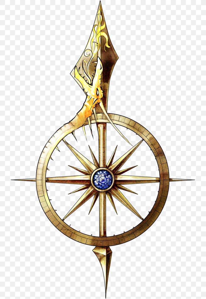Compass Rose Fantasy Map, PNG, 735x1189px, Compass, Compas, Compass Rose, Fantasy, Fantasy Map Download Free