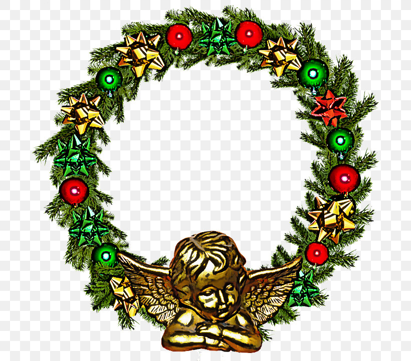 Christmas Decoration, PNG, 694x720px, Wreath, Christmas, Christmas Decoration, Christmas Ornament, Conifer Download Free