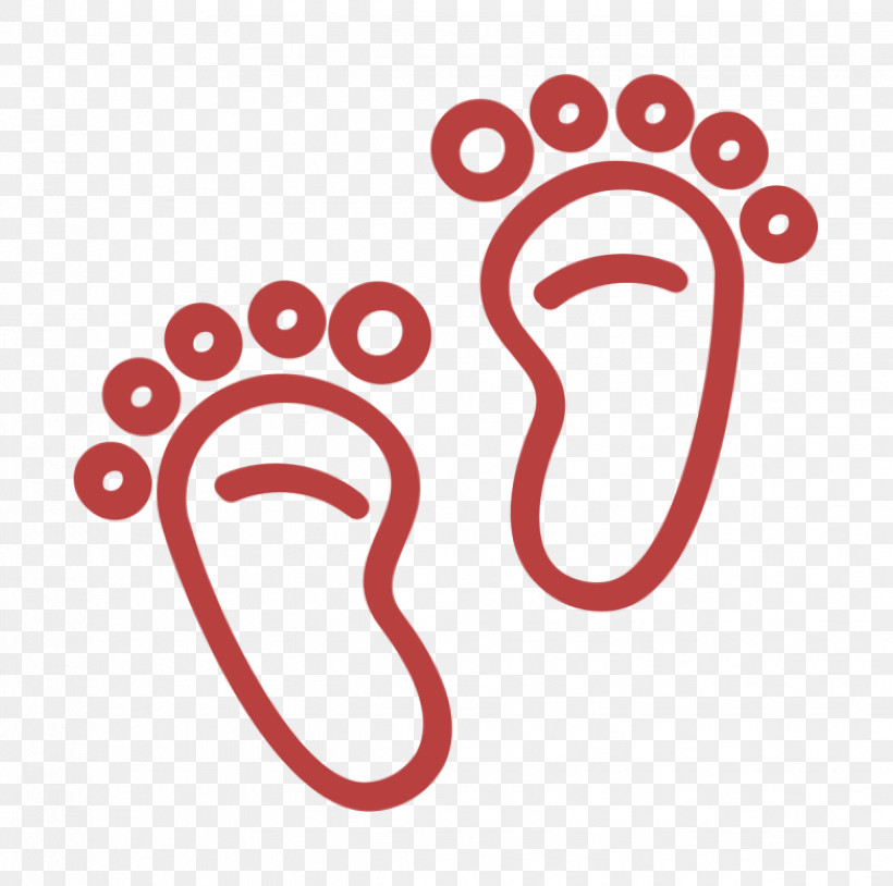 Footprint Icon Baby Icon Foot Icon, PNG, 1236x1228px, Footprint Icon, Baby Icon, Barefoot, Foot, Foot Icon Download Free
