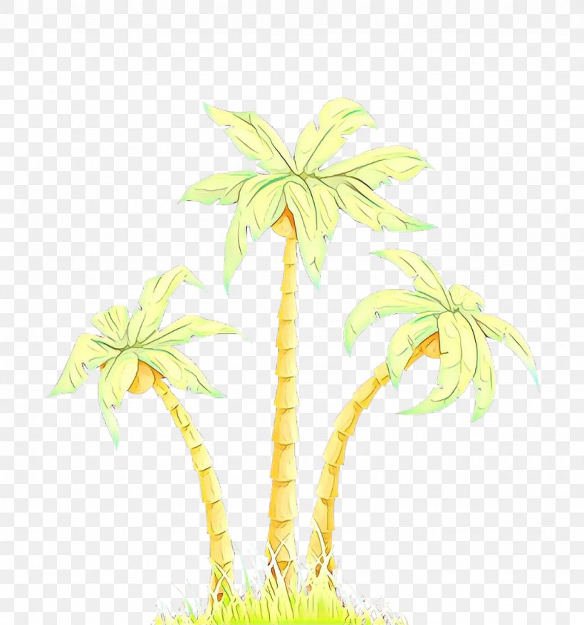 Palm Tree, PNG, 1024x1097px, Cartoon, Arecales, Date Palm, Flower, Palm Tree Download Free