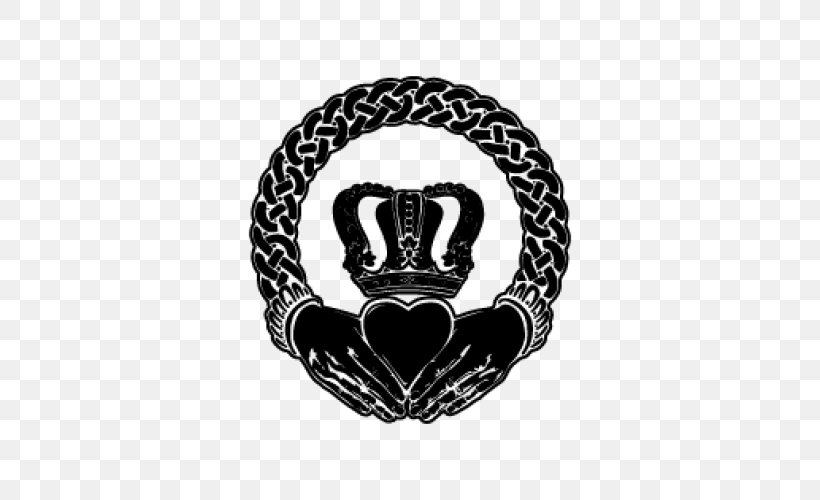 Symbol Alex And Ani Claddagh Ring Logo Jewellery, PNG, 500x500px, Symbol, Alex And Ani, Audio, Audio Equipment, Black And White Download Free