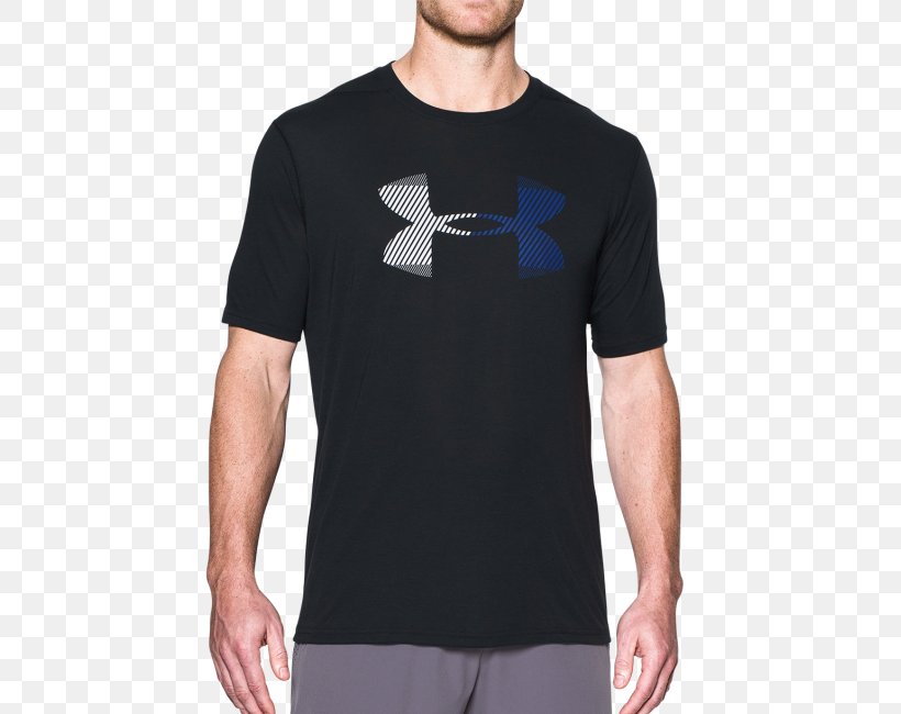 T-shirt Under Armour Hoodie Clothing Sneakers, PNG, 615x650px, Tshirt, Active Shirt, Black, Brand, Clothing Download Free
