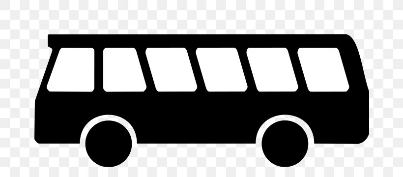Bus Symbol Clip Art, PNG, 720x360px, Bus, Black And White, Brand, Bus Lane, Bus Stop Download Free