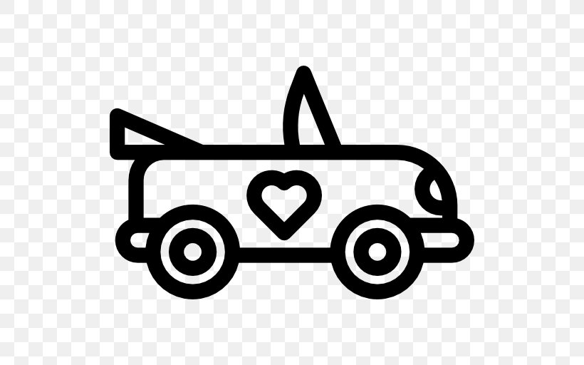 Car Wedding, PNG, 512x512px, Car, Area, Black And White, Photographer, Symbol Download Free