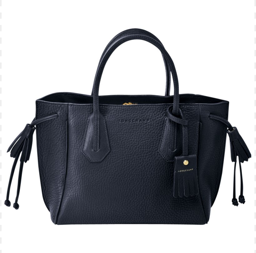 Longchamp Penelope Leather Shoulder Tote Handbag Tote Bag, PNG, 810x810px, Longchamp, Bag, Black, Brand, Clothing Download Free