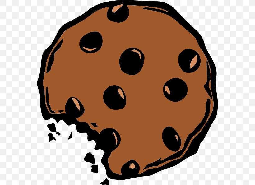 Chocolate Chip Cookie Clip Art, PNG, 582x595px, Chocolate Chip Cookie, Biscuit, Brown, Cake, Carnivoran Download Free
