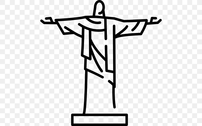 Christ The Redeemer Christ The King, PNG, 512x512px, Christ The Redeemer, Area, Black And White, Brazil, Christ The King Download Free