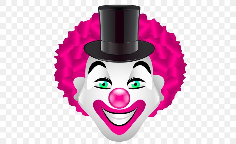 Circus Clown Illustration, PNG, 500x500px, Circus, Art, Cartoon, Clown, Entertainment Download Free