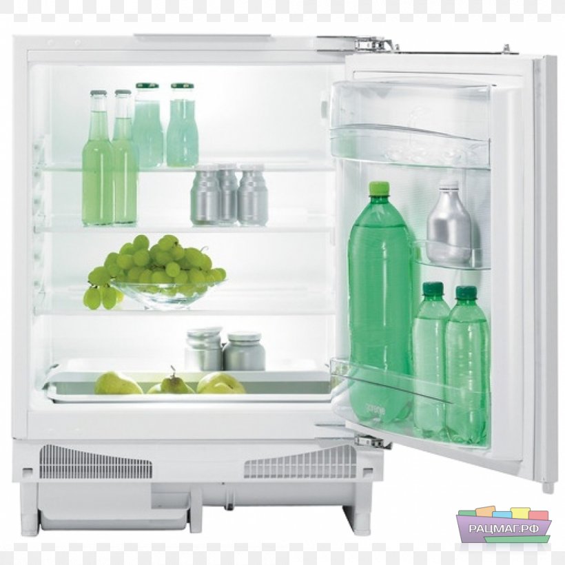 Refrigerator Home Appliance Kitchen Gorenje Beko, PNG, 1000x1000px, Refrigerator, Beko, Glass, Gorenje, Gorenje Rb60299o Download Free