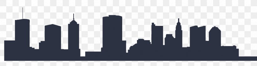 Columbus Skyline Royalty-free, PNG, 3302x855px, Columbus, Black And White, Brand, City, Depositphotos Download Free