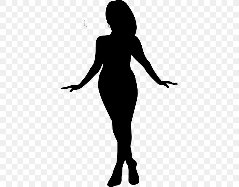 Silhouette Woman Clip Art, PNG, 403x640px, Silhouette, Arm, Art, Ballet Dancer, Black Download Free