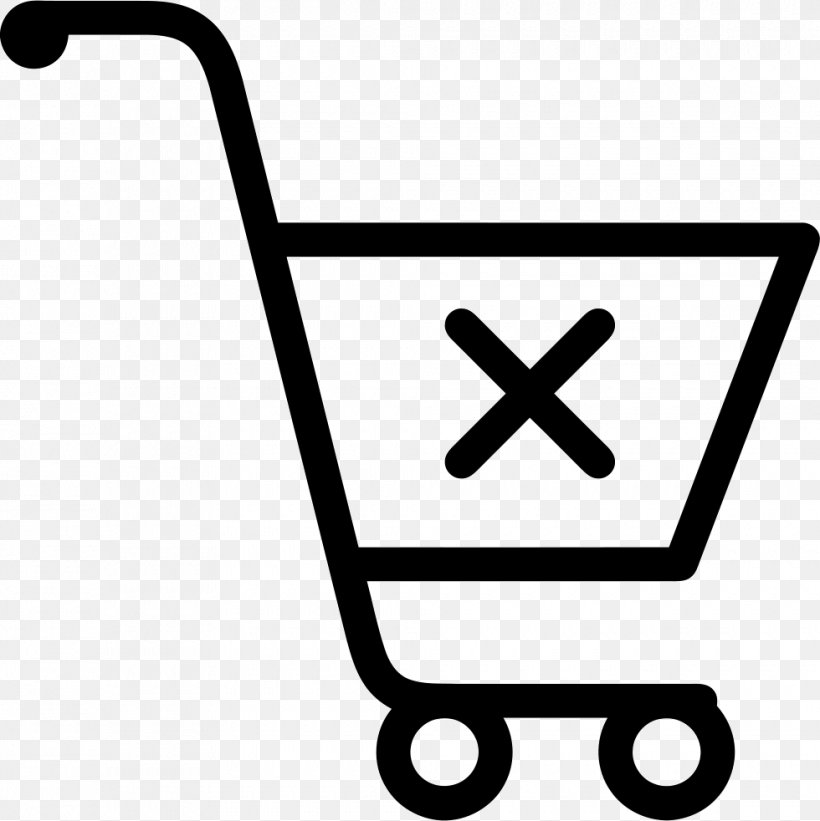 Shopping Cart, PNG, 980x982px, Shopping Cart, Area, Black, Black And White, Csssprites Download Free