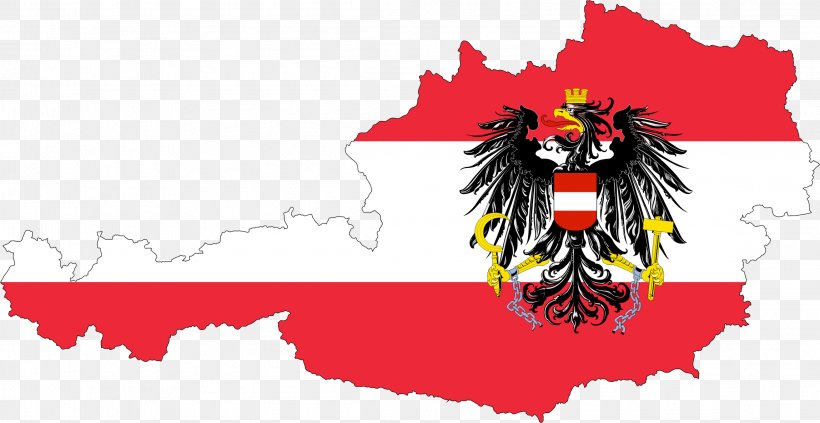 Flag Of Austria Globe National Flag, PNG, 2297x1186px, Austria, Art, Coat Of Arms Of Austria, Fictional Character, Flag Download Free