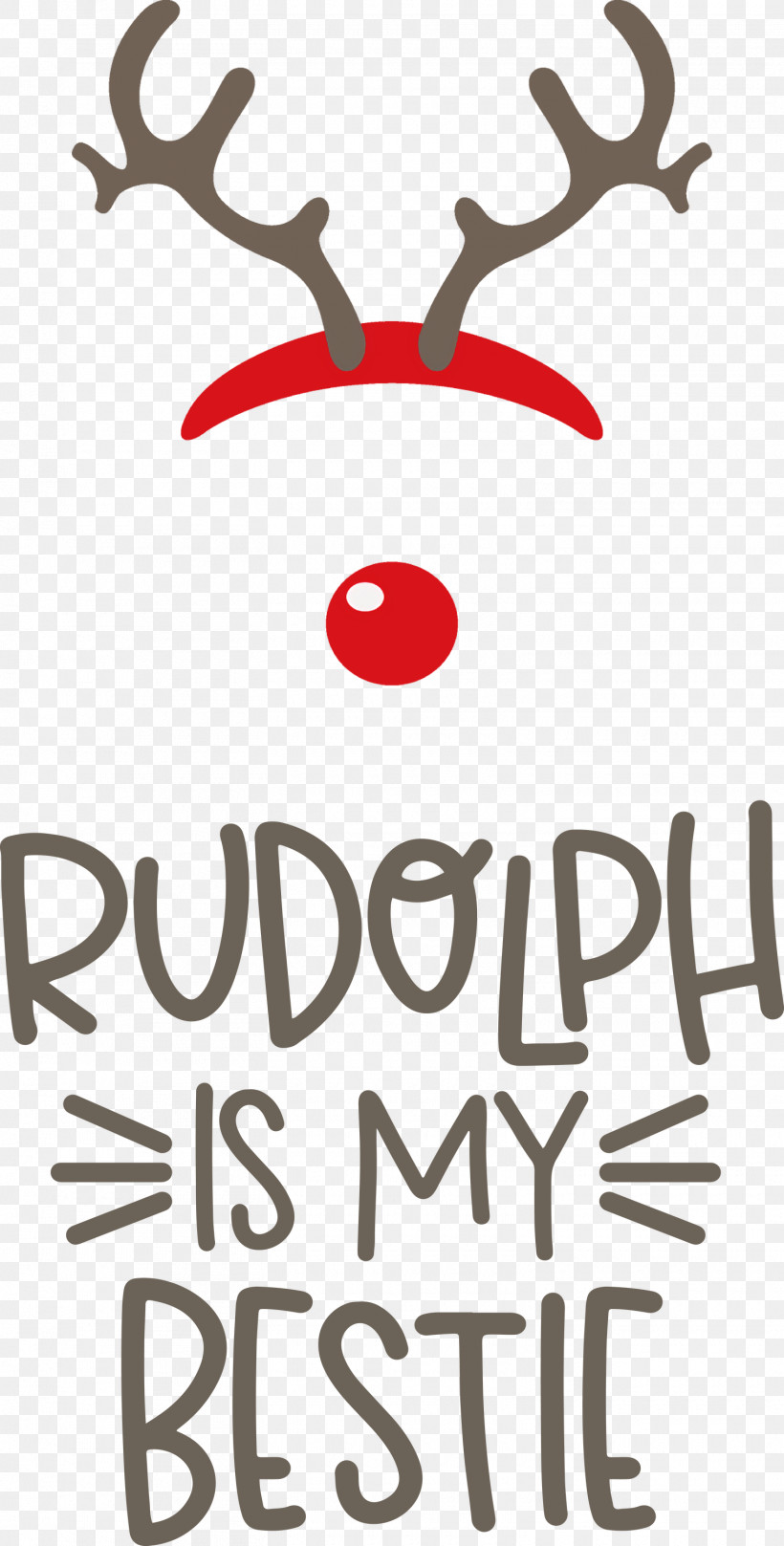 Rudolph Is My Bestie Rudolph Deer, PNG, 1520x2999px, Rudolph Is My Bestie, Antler, Biology, Christmas, Deer Download Free