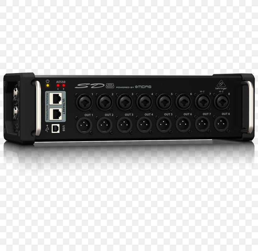 BEHRINGER X32 Stage Box Behringer SD16 I O Box 16-Preamps 8-Outputs Audio Mixers BEHRINGER S16, PNG, 800x800px, Behringer X32, Audio, Audio Equipment, Audio Mixers, Audio Multicore Cable Download Free