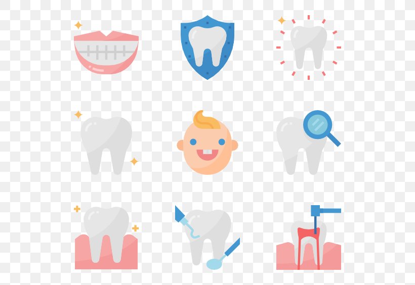 Tooth Clip Art Dentistry, PNG, 600x564px, Watercolor, Cartoon, Flower, Frame, Heart Download Free