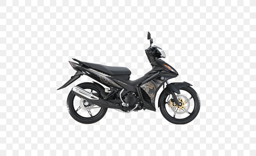 Yamaha Motor Company Yamaha T135 Motorcycle Yamaha Corporation Yamaha Nouvo, PNG, 500x500px, Yamaha Motor Company, Automotive Exhaust, Automotive Exterior, Automotive Wheel System, Black Download Free