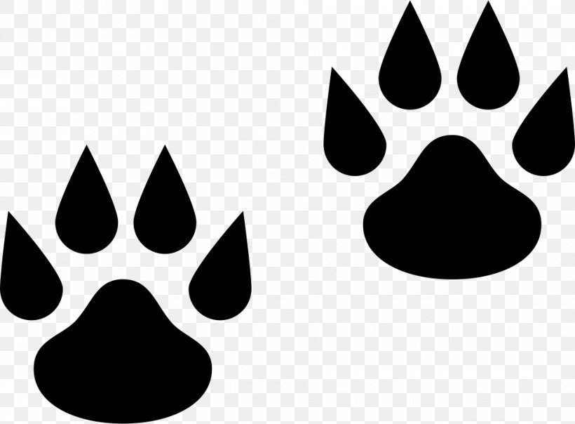 Paw Mammal Dog Clip Art, PNG, 980x722px, Paw, Animal, Black, Black And White, Dog Download Free