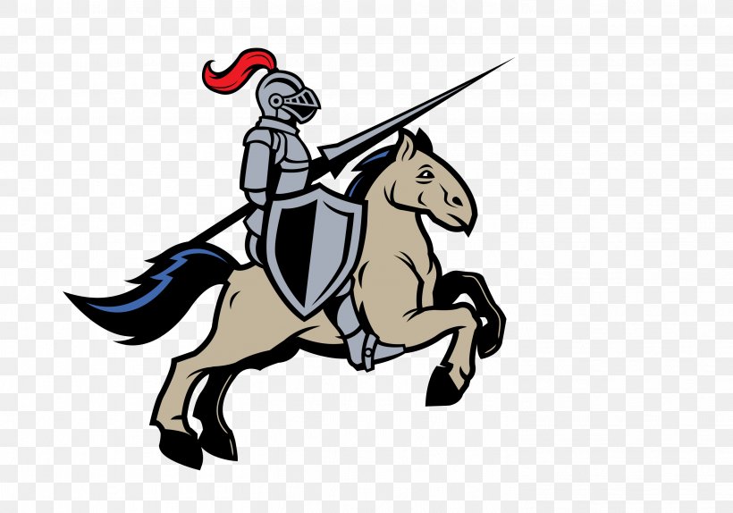 Knight Horse Lancer Clip Art, PNG, 2917x2042px, Knight, Animal Figure, Art, Bridle, Cartoon Download Free