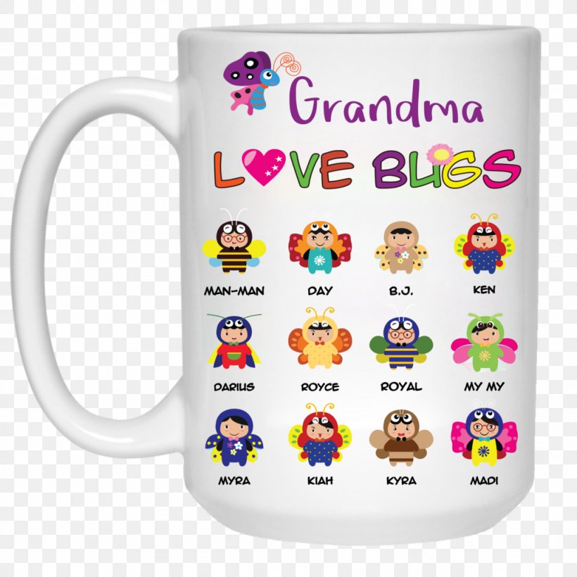 Mug T-shirt Father Mother Grandparent, PNG, 1024x1024px, Mug, Ceramic, Coffee, Coffee Cup, Cup Download Free