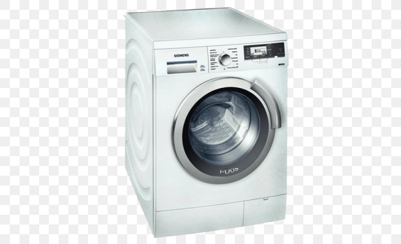 Washing Machines Home Appliance Siemens Washing Machine Siemens WM14W690FF, PNG, 500x500px, Washing Machines, Clothes Dryer, Combo Washer Dryer, Home Appliance, Laundry Download Free