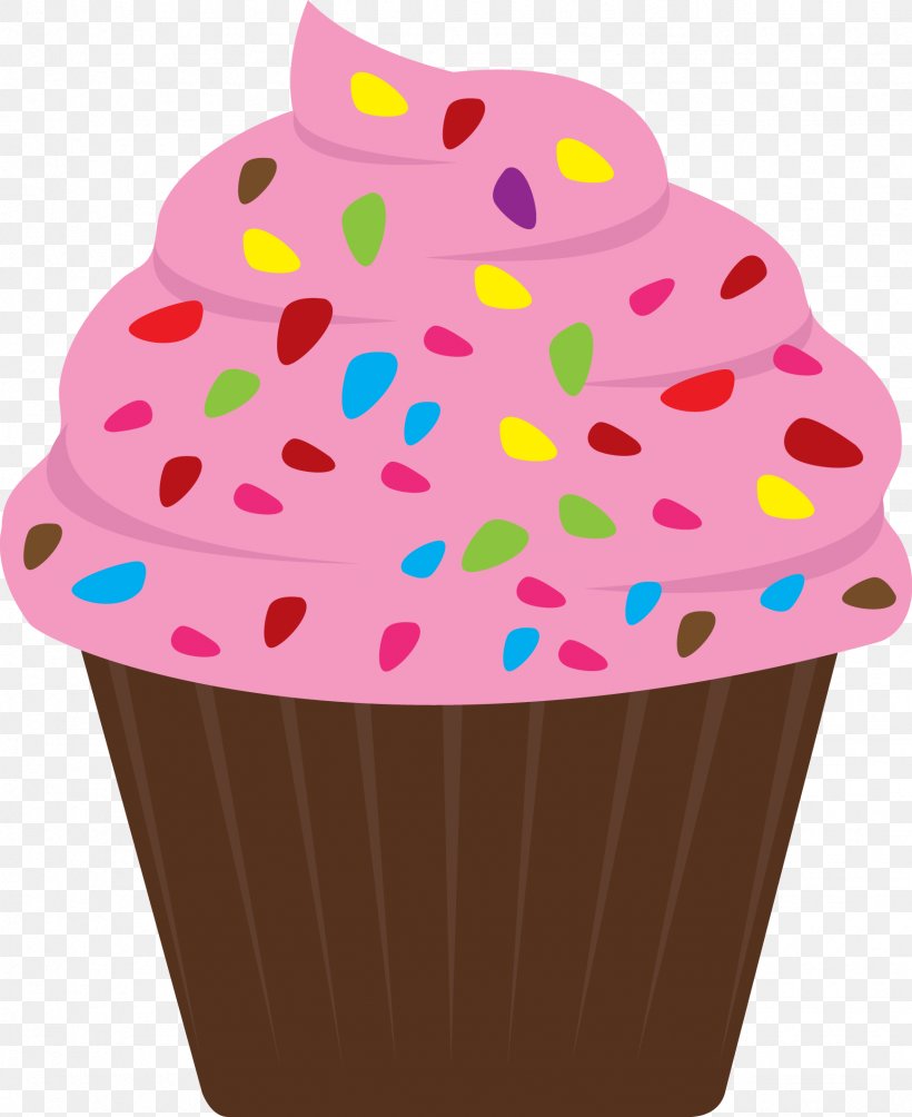 Cupcake Frosting & Icing Red Velvet Cake Sprinkles Clip Art, PNG ...