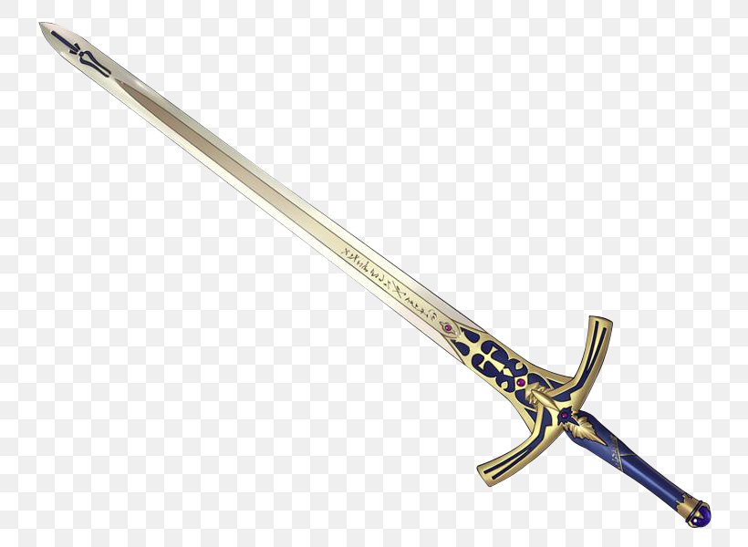 Fate/stay Night Saber King Arthur Fate/Zero Excalibur, PNG, 800x600px, Fatestay Night, Avalon, Clarent, Cold Weapon, Excalibur Download Free