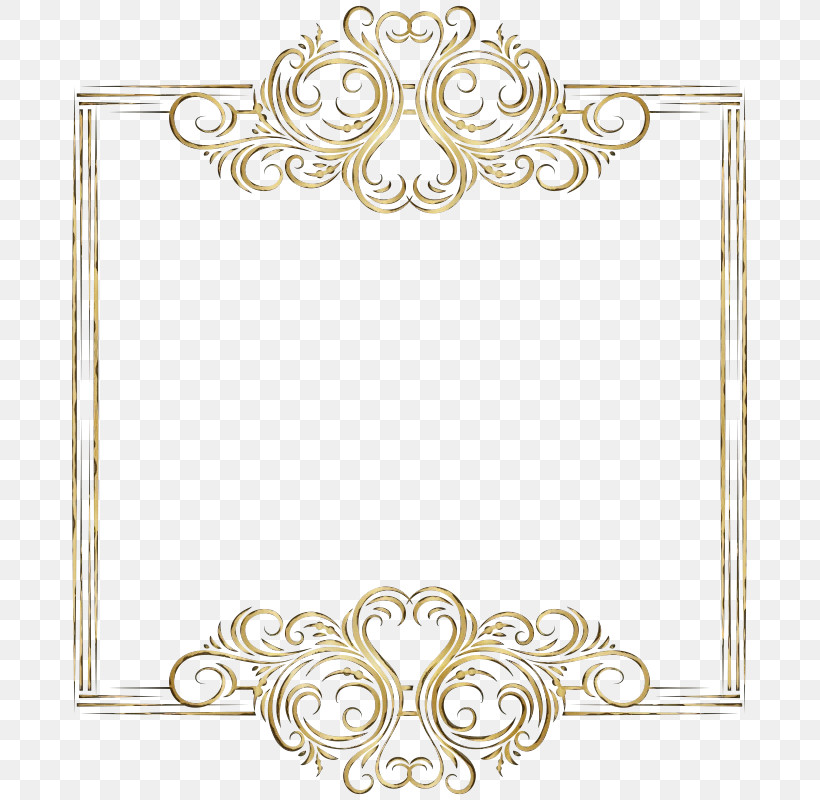 Rectangle Ornament, PNG, 685x800px, Watercolor, Ornament, Paint, Rectangle, Wet Ink Download Free