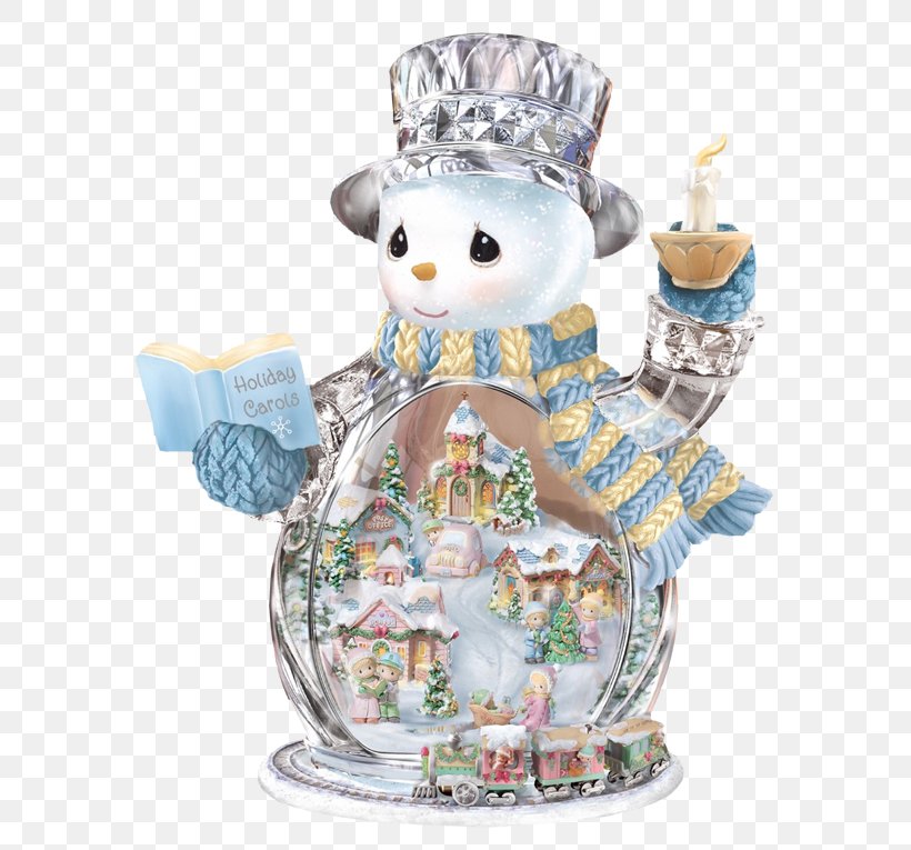 Figurine Snowman Thomas Kinkade Painter Of Light Santa Claus Christmas, PNG, 600x765px, Figurine, Christmas, Christmas Decoration, Christmas Ornament, Christmas Village Download Free