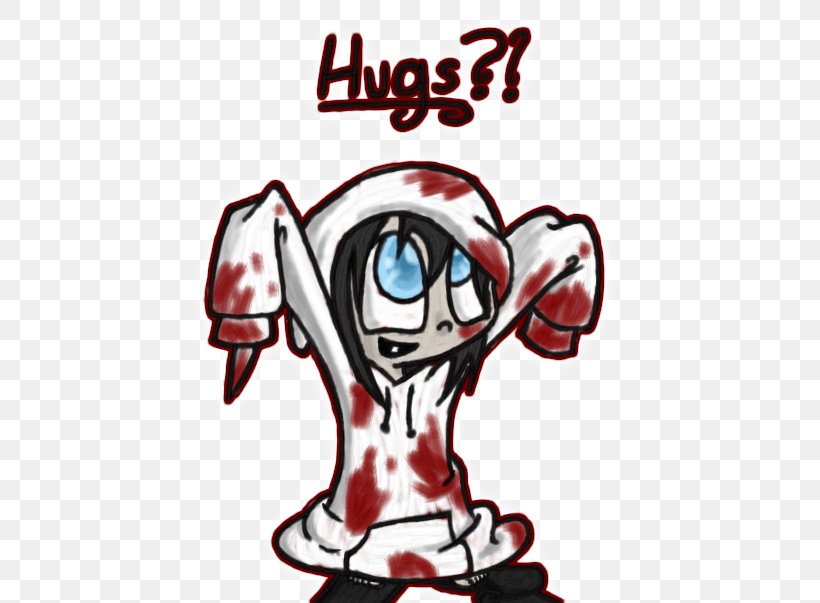 Slenderman Jeff The Killer Creepypasta Cuteness, PNG, 449x603px, Watercolor, Cartoon, Flower, Frame, Heart Download Free