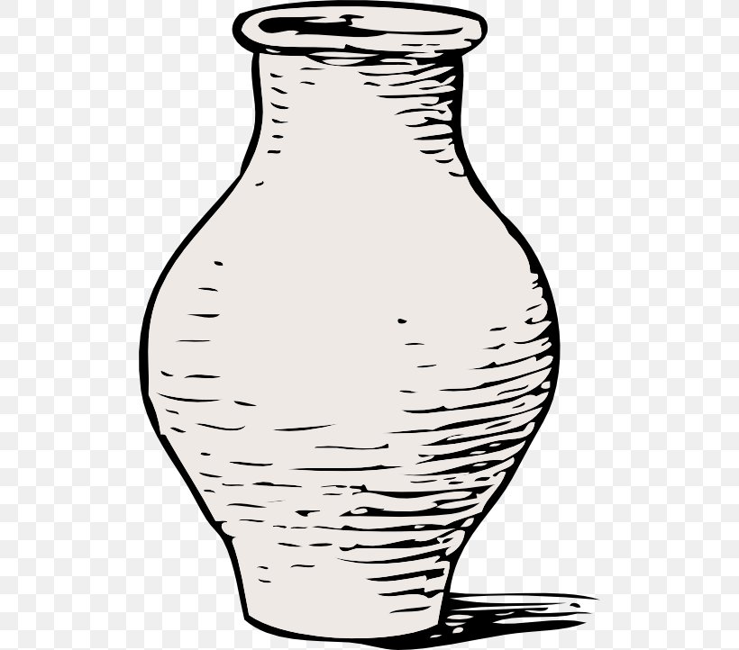 Clip Art Vase Vector Graphics Openclipart Free Content, PNG, 512x722px, Vase, Art, Artwork, Black And White, Drinkware Download Free