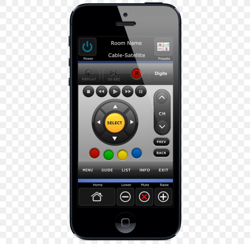 Feature Phone Remote Controls Smartphone DIRECTV Digital Video Recorders, PNG, 800x800px, Feature Phone, Cellular Network, Communication Device, Cydia, Digital Video Recorders Download Free