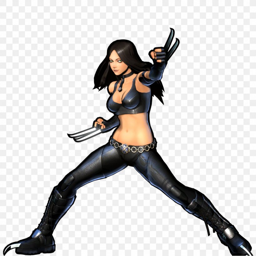 X-23 Marvel Vs. Capcom 3: Fate Of Two Worlds Ultimate Marvel Vs. Capcom 3 Wolverine Marvel Vs. Capcom: Clash Of Super Heroes, PNG, 1024x1024px, Watercolor, Cartoon, Flower, Frame, Heart Download Free