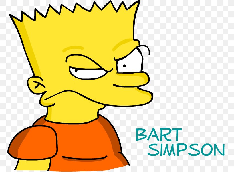 Bart Simpson Marge Simpson Lisa Simpson Maggie Simpson Homer Simpson, PNG, 767x601px, Bart Simpson, Area, Art, Artwork, Beak Download Free