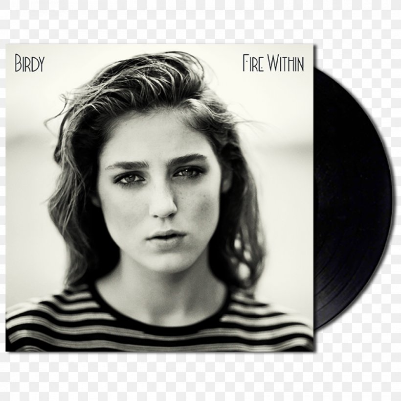 Birdy Fire Within Album Phonograph Record Songwriter, PNG, 1600x1600px, Watercolor, Cartoon, Flower, Frame, Heart Download Free