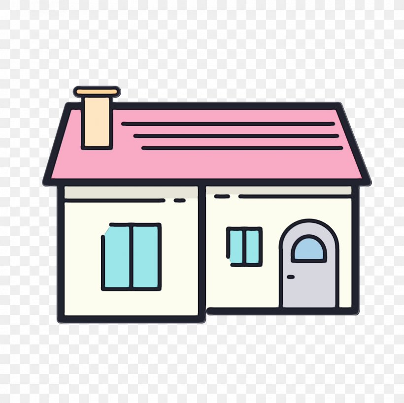 Line Clip Art House Roof Shed, PNG, 1600x1600px, Watercolor, Building, Facade, Home, House Download Free