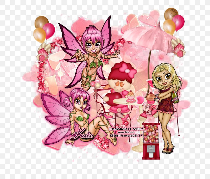 Fairy Cartoon Doll Flower, PNG, 700x700px, Watercolor, Cartoon, Flower, Frame, Heart Download Free