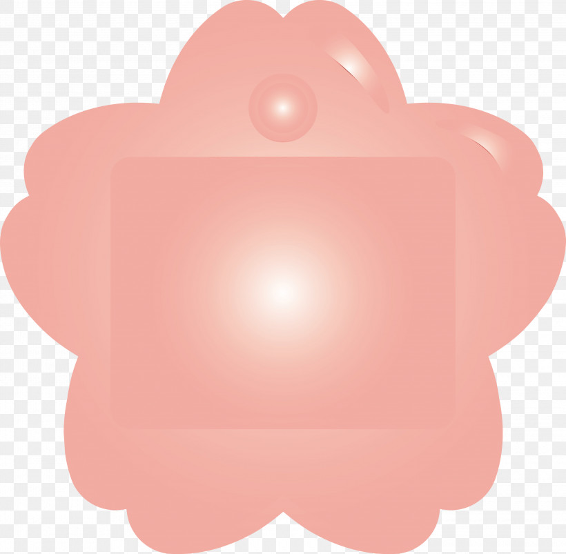 Pink Cloud Material Property Peach, PNG, 3000x2938px, Name Tag, Cloud, Material Property, Paint, Peach Download Free