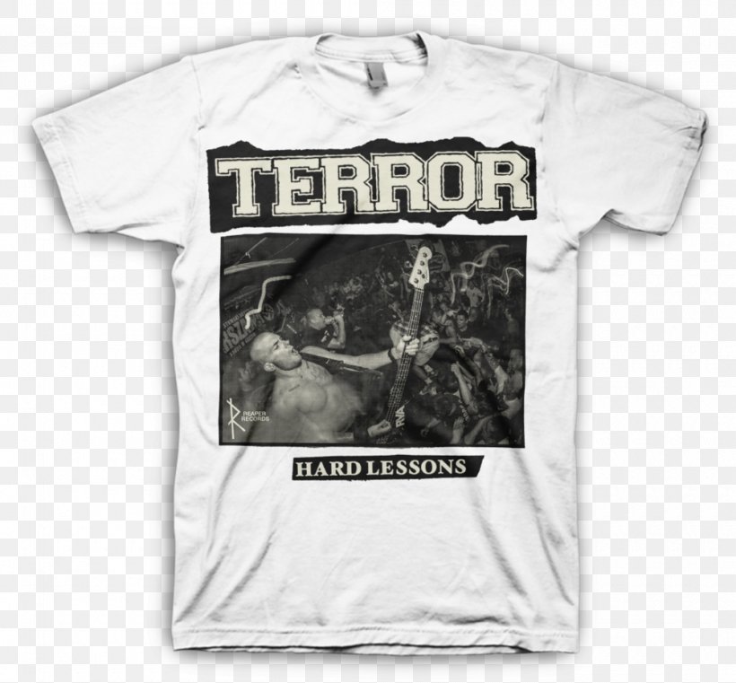 T-shirt Terror Product Clothing Sleeve, PNG, 1000x929px, Tshirt, Black, Black And White, Brand, Clothing Download Free
