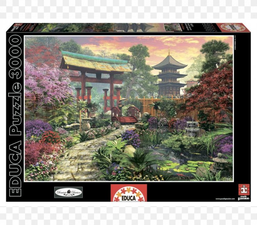 Jigsaw Puzzles Educa Borràs Japanese Garden, PNG, 900x788px, Jigsaw Puzzles, Buffalo Games, Flora, Flower, Fx Schmid Download Free