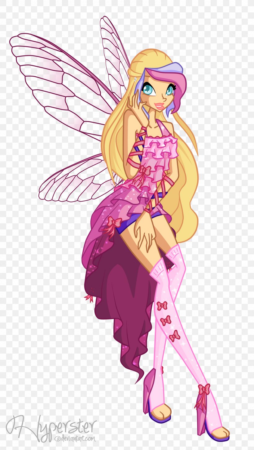 Bloom Stella Flora Winx Club, PNG, 1600x2832px, Watercolor, Cartoon, Flower, Frame, Heart Download Free