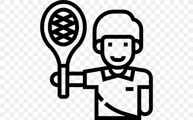 Sport Tennis Ball Clip Art, PNG, 512x512px, Sport, Ball, Black And White, Head, Human Behavior Download Free