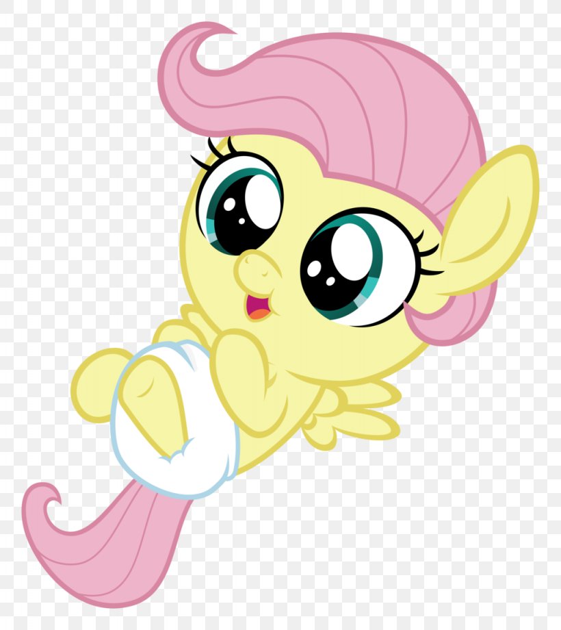 Fluttershy Rainbow Dash Pinkie Pie My Little Pony, PNG, 1024x1150px, Watercolor, Cartoon, Flower, Frame, Heart Download Free
