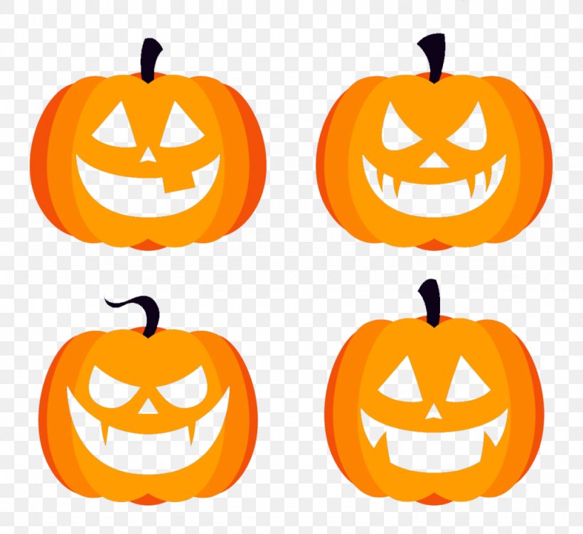 Halloween Pumpkins Vector Graphics Clip Art Jack-o'-lantern, PNG, 1024x938px, Halloween Pumpkins, Calabaza, Emoticon, Fruit, Halloween Download Free