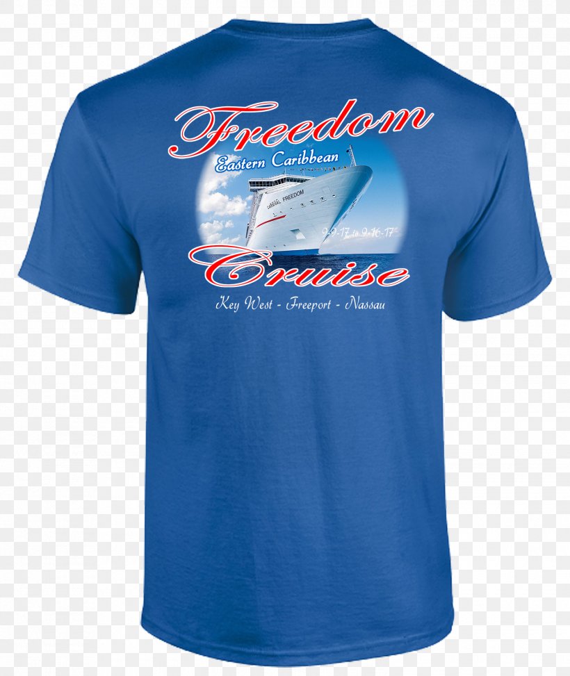 T-shirt Key West Hoodie Carnival Cruise Line Freeport, PNG, 1500x1781px, Tshirt, Active Shirt, Blue, Brand, Carnival Cruise Line Download Free