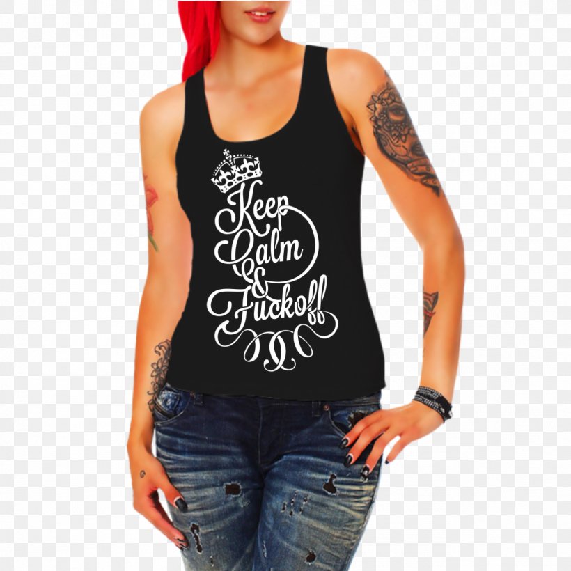 T-shirt Top Woman Clothing Sleeveless Shirt, PNG, 1299x1300px, Tshirt, Active Tank, Black, Blouse, Clothing Download Free